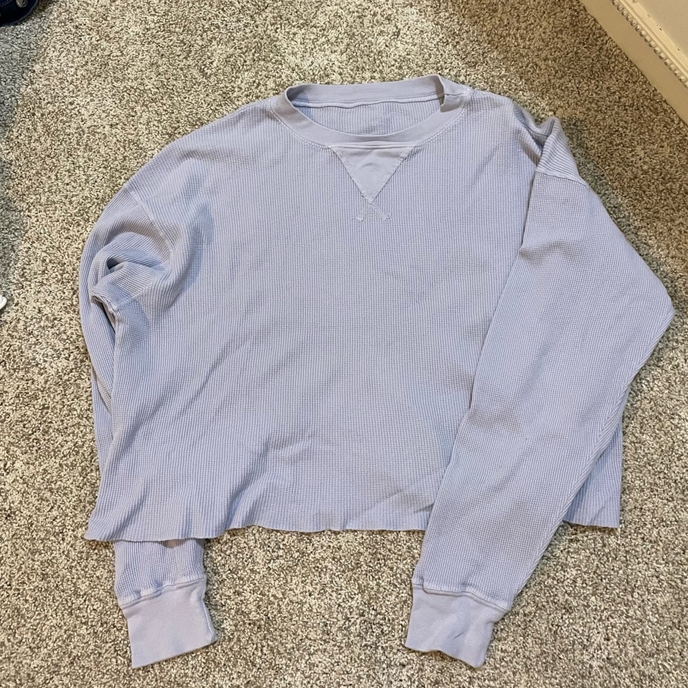John Galt Waffle Knit Top